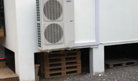 Installation d'un plafonnier 60 000btu à Saint Gilles 